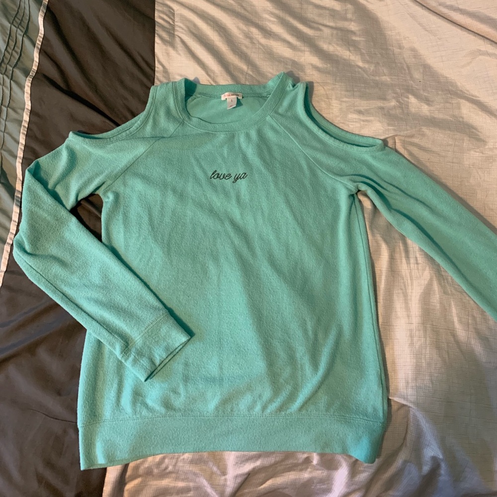 Cold Shoulder Love Ya Long Sleeve